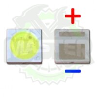 LED Світлодіод 2835 6V 0.5W SMD 3000K (біло-жовтий) Everlight 