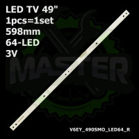 LED підсвітка TV 49" V6EY_490SM0_LED64_R4 V6EY-490SM0-LED64-R4 BN96-39510A BN96-39511A LM41-00300A 1шт