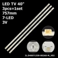LED підсвітка TV 40" 7-led 3V 757mm JL.D40071330-002AS-M_V02 LB-C400U17-E5F-S-G71-JF1 3шт