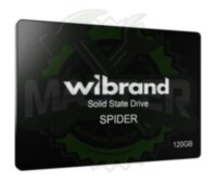 Накопичувач SSD 120GB Wibrand Spider 2.5" SATAIII 3D TLC (WI2.5SSD/SP120GB) Bulk