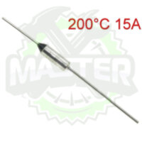Термозапобіжник 200 °C 15А250V RY-01-15A-200C