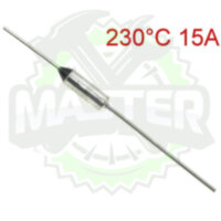 Термозапобіжник 230 °C 15А250V RY-01-15A-230C
