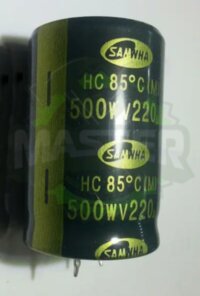 Конденсатор 220mF 500V FL /30x45/ Samwha