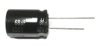 Конденсатор 68mF 400V VEHT /16x25/ 105* CHONGX