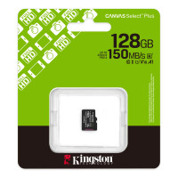 Карта пам'яті MicroSDXC 128GB UHS-I Class 10 Kingston Canvas R150MB/s (SDCS3/128GB)