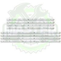LED підсвітка TV 49" NC490DGG-AAGX1 GAN01-1532A-P1 GAN01-1533A-P1 H1031-L H1031-R AGF78840002 AGF78840101 8шт