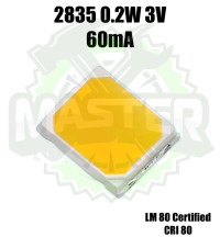 LED Світлодіод 2835 3V 0.2W SMD 3800-4250K (біло-нейтральний)