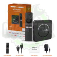 Медіаплеєр Q10 Android14 8K HDR10+ Smart TV Box Allwinner H313 4/32G Dual Wifi BT5.0