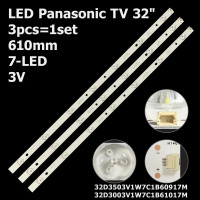 LED підсвітка TV 32" Panasonic 32D3503V1W7C1B60917M PN-EL-32-21-V0 PN-EL-32-21—V0 PN:191119009 TH-32D410T 3шт