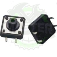 Тактова кнопка 4pin 12x12x7.3mm, шток 3.8mm /China