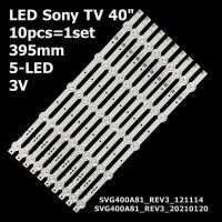 LED підсвітка TV 40" SONY 5-led SVG400A81_REV3_121114 KDL-40R450A 40R470A 40R473A 40R474A 10шт